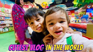 Mere Papa Muje Bahut Saare Khilone Dilaainge 😍 Cutest Vlog in The World 🥰