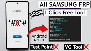 All Samsung Frp Bypassunlock One Click Free Tool 2024 Not Working Without Vg Tool