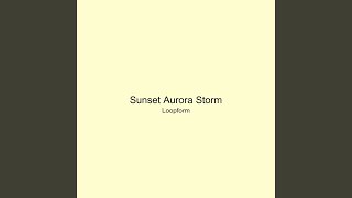 Sunset Aurora Storm