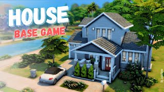 Базовый дом🏡│Строительство│Base Game House│SpeedBuild│NO CC [The Sims 4]