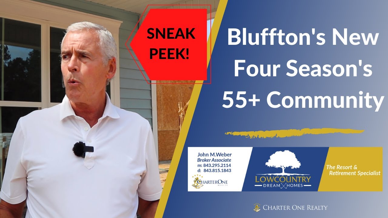Bluffton's New Four Season's at Carolina Oaks 55+ Community YouTube