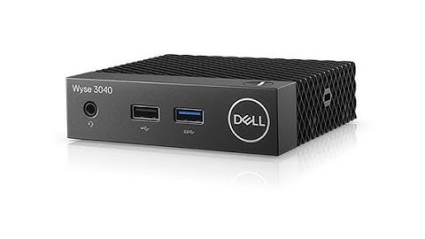 Create Bootable usb for Re-flashing thin-os on Dell wyse thin client 3040