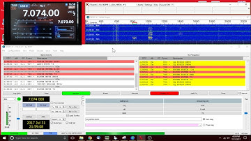 Making FT8 Contacts With WSJT X JTAlert Saving To HRD Logbook