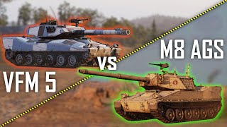 | VFM 5 vs M8 AGS | World of Tanks Console | WoT Console | Awakened |