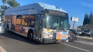 OCTA 2017 New Flyer XN40 #5855 on route 64