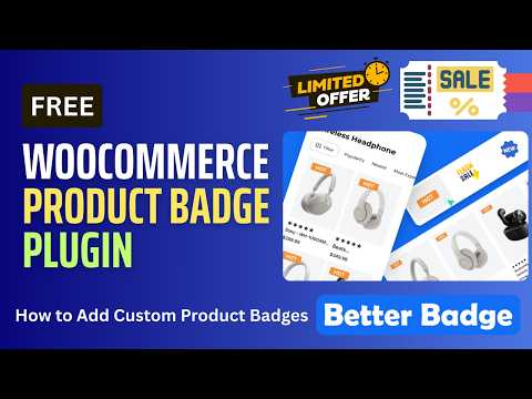 How to Add Custom Product Badges in WooCommerce (FREE Plugin) | Better Badge