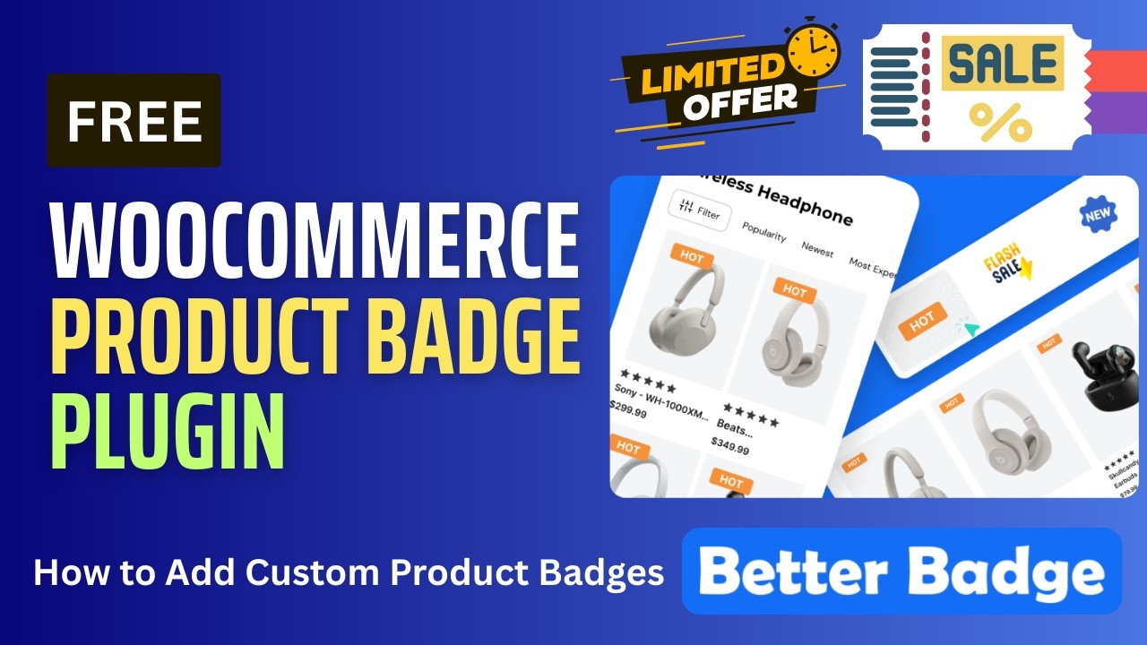 How to Add Custom Product Badges in WooCommerce (FREE Plugin) | Better ...