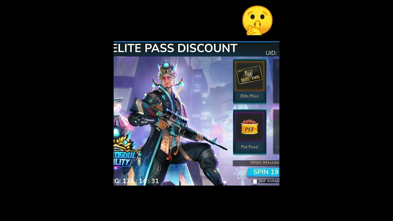 New elitepass discount event in hideout 🤫 | I got elitepass in just 100 domonds | 