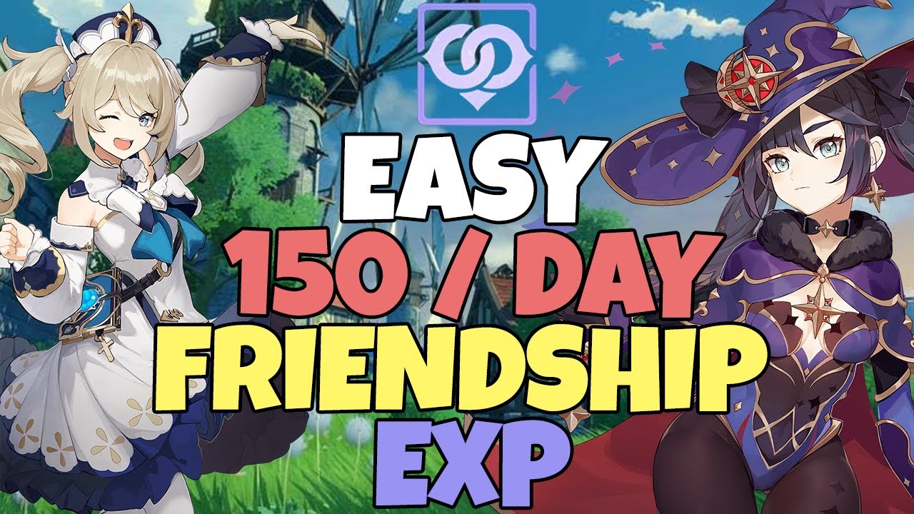 EASY Daily FRIENDSHIP Exp ~100% SUCCESS World Event Trigger - GENSHIN
