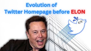 Watch Evolution of Twitter Homepage | Minimalistic Process | Marketing Case study