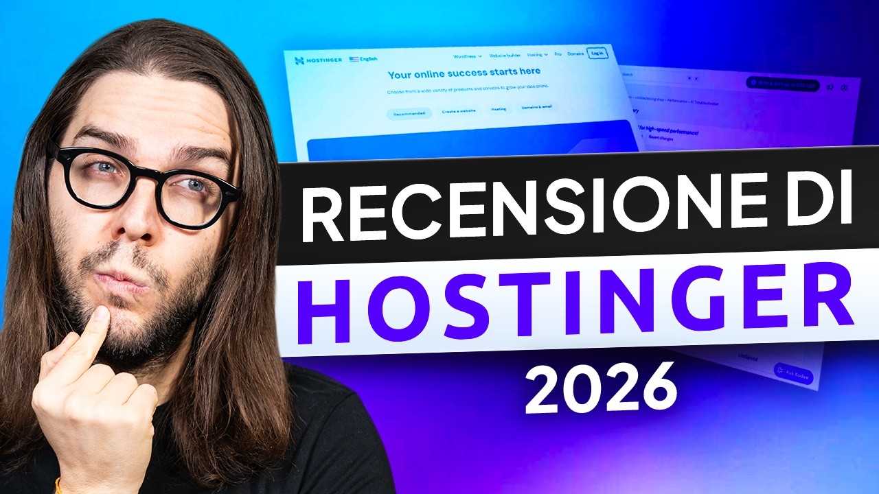 Hostinger conviene nel 2026? | Recensione onesta e test di velocità!