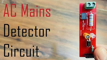 AC Mains Detector Circuit