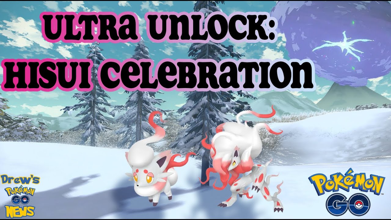 Pokémon GO Ultra Unlock: Hisui Celebration - Hisuian Zorua Debut & More! 