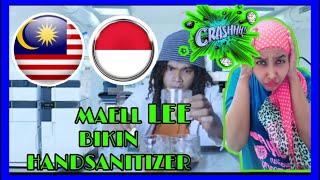 Maell Lee Buat Handsanitizer Vidio Lucu Malaysia Reaction