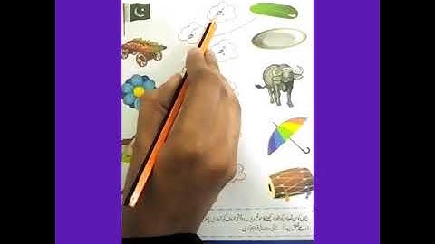 Class: Nursery, Urdu, Lecture No: 03 || The Professionals