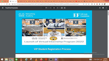 AICTE CISCO VIRTUAL INTERNSHIP PROGRAM 2022