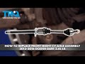 How to Replace Front Right CV Axle Assembly 2013-2016 Dodge Dart 24L L4