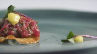 Beef tartare by chef joseph bott