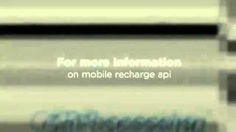mobile recharge api