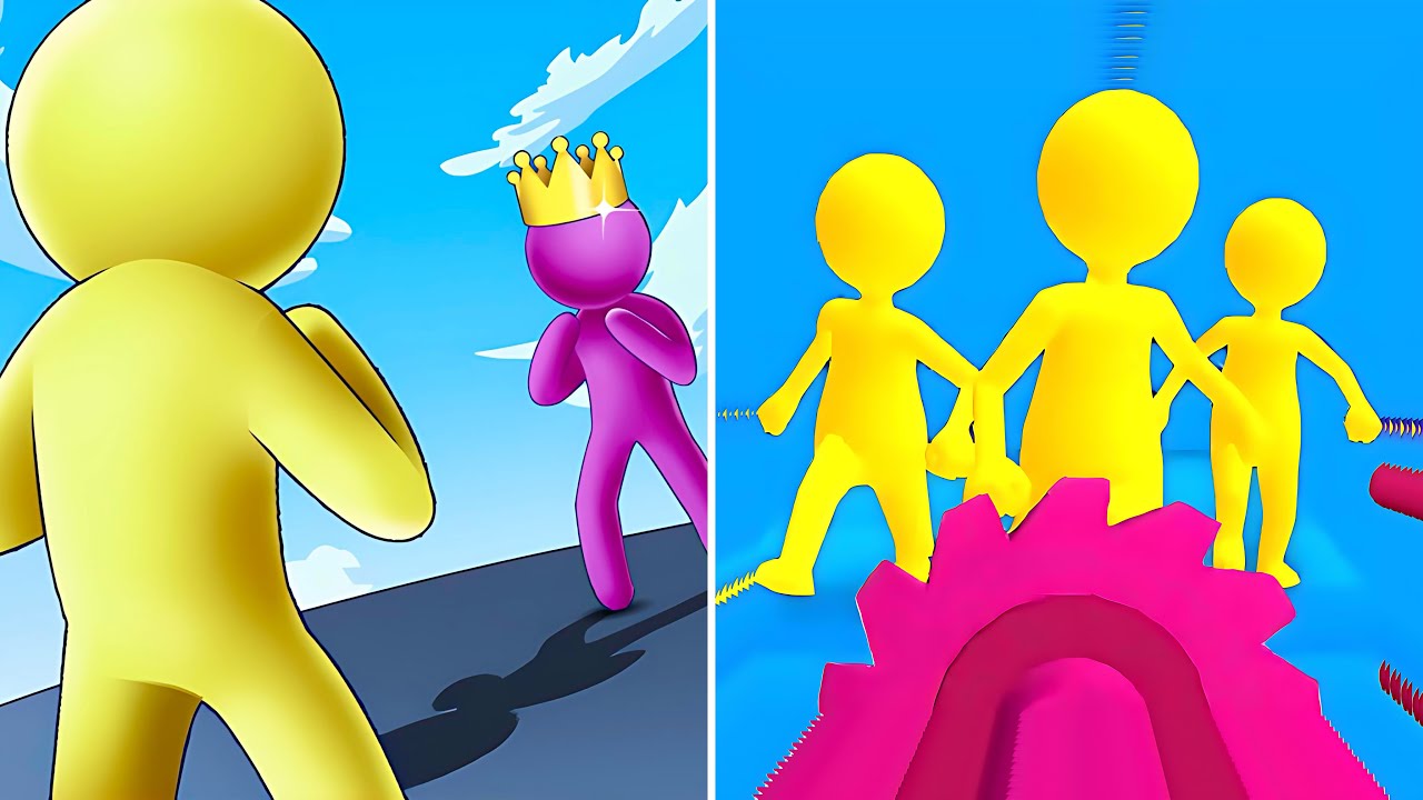 Giant Rush Vs Join Clash 3D🥭💥🥭Walkthrough Android IOS Max Levels Gameplay BE11 99999