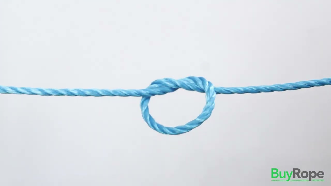 8mm Blue Polypropylene Rope Demo | BuyRope