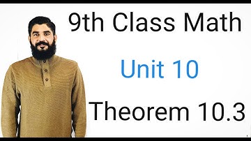 Theorem 10.3 Unit 10 , 9th class math , congruent triangle | Theorem 10.3 | Muhammad Hilal