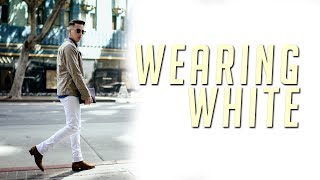 Men's Fashion White Jeans Lookbook || How To || 2017 || Gent's Lounge