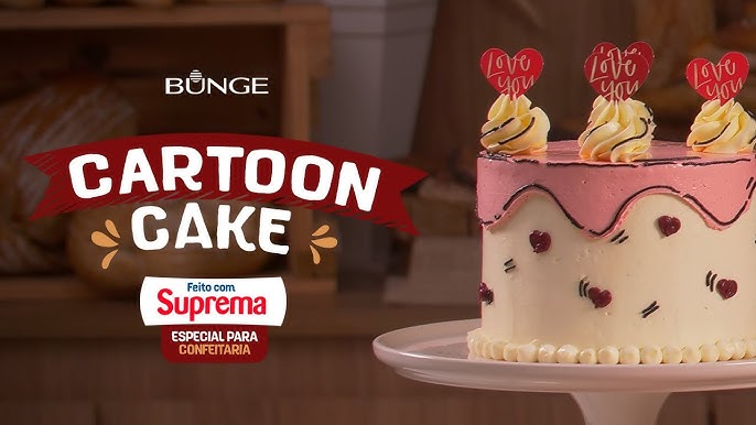 Parece desenho, mas é de comer: Cartoon Cake vira trend da confeitaria