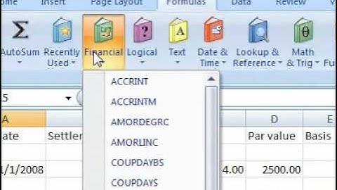 How to use the ACCRINTM formula