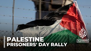 Palestinians take to streets in Bethlehem for Prisoner’s Day rally