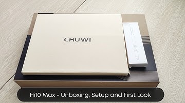 CHUWI Hi10 Max - Unboxing, First Look and Setup | 12.96" 2-in-1 Tablet with 3K Display