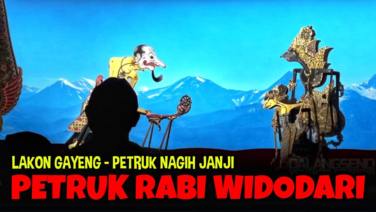 PETRUK RABI KARO WIDODARI‼️BOJONE PALING AYU SAK JAGAD ROYO