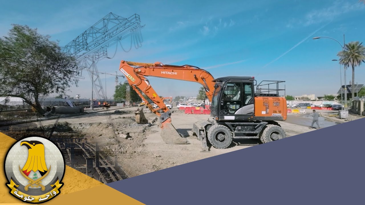 الكوادر الفنية والهندسية تستمر بأعمال مشاريع انشاء الجسور والانفاق لفك الاختناقات المرورية