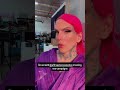 Jeffree Star's 'Excuse me?' on set