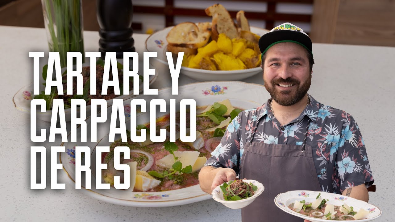 COMO PREPARAR TARTARE Y CARPACCIO DE LOMO FINO DE FORMA CORRECTA | GIACOMO BOCCHIO