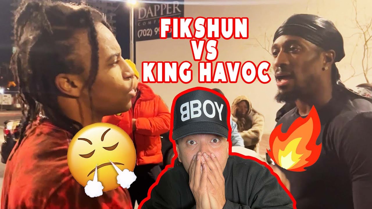 FIKSHUN vs KING HAVOC CALLOUT BATTLE Rematch in Vegas   Lifestahyl Vlog