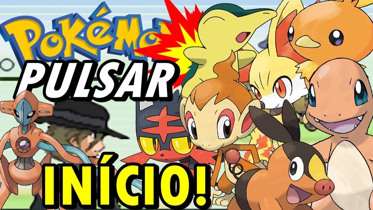 Pokemon Mythic Legends (Hack Rom - GBA) - O Início com Lendários Iniciais 