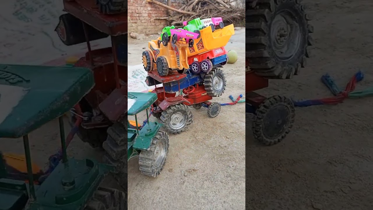 ⁣The tractor is the perfect vehicle for exploring the countryside! With its long wheelbase and large 