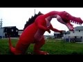 Juegos dinosaurio Shooter juego Spinosaurio,Dinosaur shooting game event / Spinosaurus Inflatable