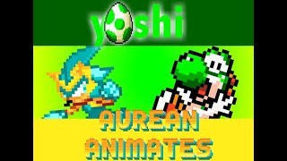 Aurean and Yoshi | Sprite Animation