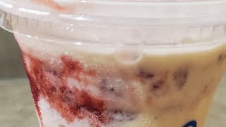 Lemonberry slushy float
