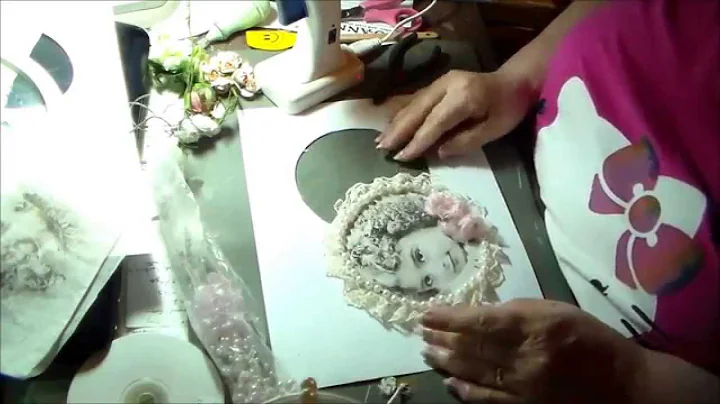 Shabby Chic Altered CD