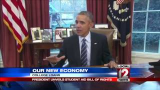 Obama calls for more rights for struggling student borrowers
