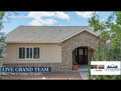 1003 19th St, Golden, CO home video tour