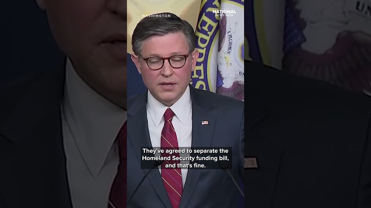 Democrats ‘play games with government funding,’ Johnson says of shutdown