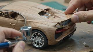 From Wood to Wonder: The Cinematic Birth of a Bugatti | 8K ASMR Transformation