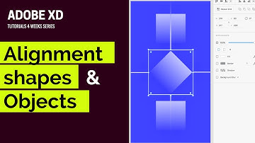 How to Align/Distribute Shapes & Object in Adobe XD