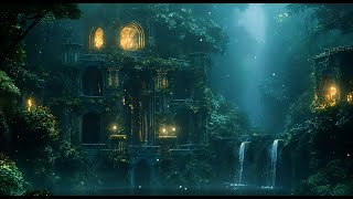 FAiry Castle Ambience | Tranquil Flute Music & Stream Water - Healing, Camling, Sleeping