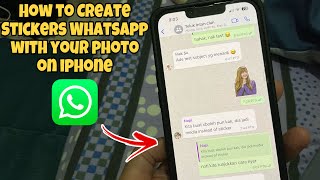 [eng] Cara create sticker Whatsapp guna Photo sendiri di iPhone screenshot 4