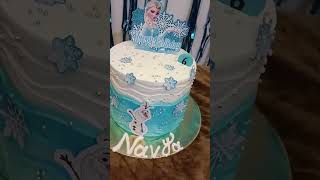 Frozen Princess Cake | Birthday Cake | Frozen cake design | cake design ideas